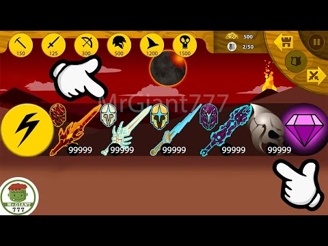 ULTIMATE CHAOS SPELL 4 SKIN MERCENARY VS FINAL BOSS HACKER.EXE | Stick War Legacy Mod | MrGiant777