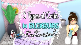 Roblox Welcome To Bloxburg 5k House - 5 types of cribs tutorial in roblox bloxburg