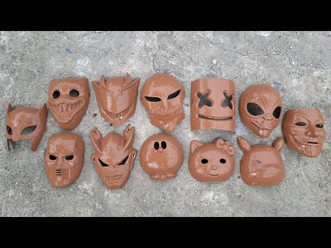 Bikin Kotor Topeng Cepot,Ultraman,Joker,Badut,Hacker,Thanos,Upin Ipin,Ondel Ondel,Babi,Hello Kitty