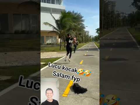#kocak...rambut palsunya terbang😁🤣😄 #hiburanlucu😁🤣😄
