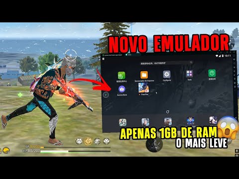 NOVO EMULADOR PARA PC FRACO 1GB SEM PLACA DE VIDEO 32 E 64 BITS PC NOTEBOOK FRACO