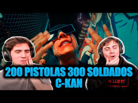 C-KAN LE TIRA AL BABO [REACCION] C-Kan - 200 pistolas 300 soldados (Video Oficial)