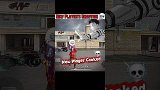 New Player's Reaction On Old Free Fire 👉😳 Wait For Peak 💪🗿#funny#freefire#shorts