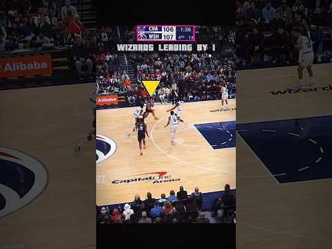 PART 1 - Poole Party, Green Shaky Hands, Bridges Last Shot 👀 Hornets vs Wizards Ending #shorts