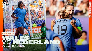 100th GOAL FOR MIEDEMA in #WEURO2025 opening! 💯❤️‍🔥 | Highlights Wales - Nederland
