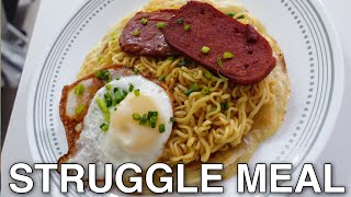 struggle meal 1: Mi Goreng Pancake