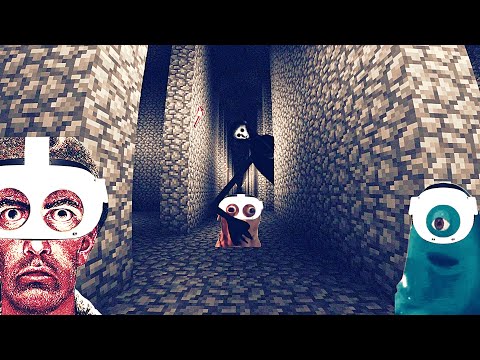 3 Idiots Survive Minecraft's Wonderland in VR