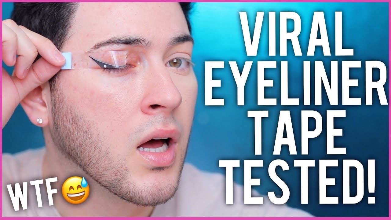 VIRAL EYELINER TAPE TESTED Hit or Miss?