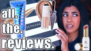 reviewing ALL the new Sephora makeup... *hits & misses* of 2025