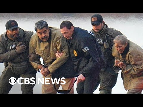 YouTube video thumbnail: Venezuela's Nicolás Maduro Faces Judge in Court