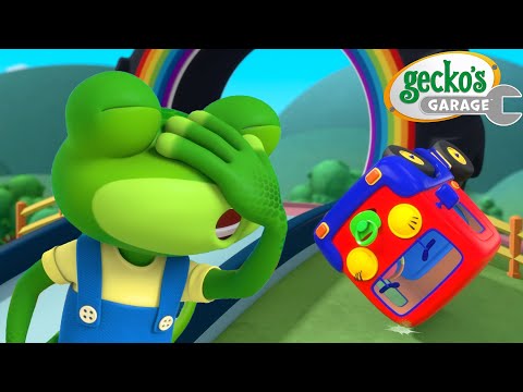 Clumsy Baby Truck Sing Along Song | Gecko's Garage | Trucks For Children | Cartoons For Kids
