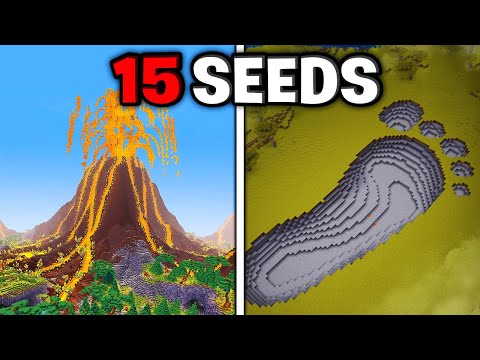 15 SEEDS in MINECRAFT die VERBOTEN sein sollten!