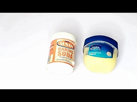 Change skin overnight using sugar and Vaseline