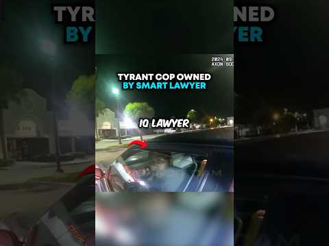 Tyrant Cop OWNED By Smart Lawyer 🤯
