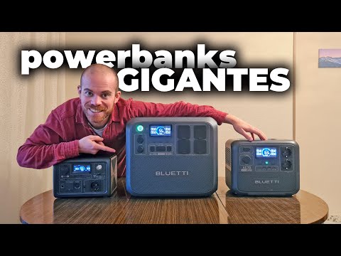 Powerbanks GIGANTES de Bluetti ¿Cuál elegir? EB3A, AC70 o AC200L