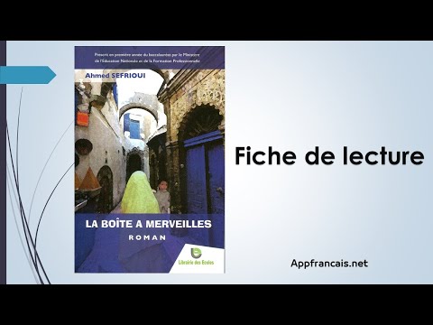 Fiche de lecture de la Boîte à Merveilles