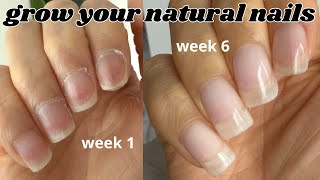 how to grow your nails fast using builder gel