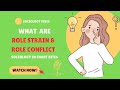 Role Strain and Conflict in Sociology