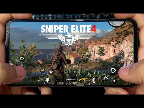 SAIU SNIPER ELITE 4 MOBILE DUBLADO, ESTÁ INCRÍVEL!