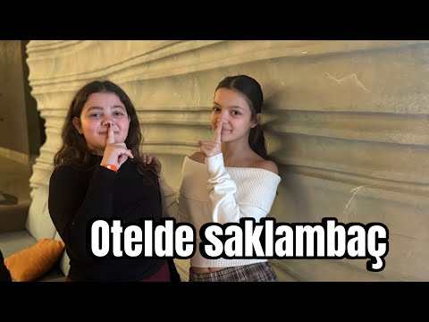 OTELDE SAKLAMBAÇ OYNADIK/ En eğlenceli video