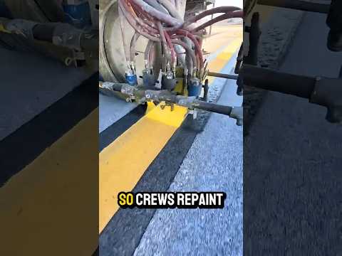 Why canโt they paint over these dots on the runway?