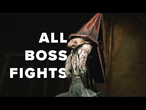 Silent Hill 2 Remake - All Bosses & Ending (With Cutscenes)