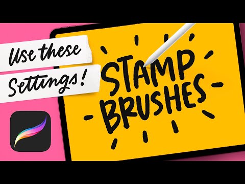 Make Sellable Stamp Brushes in Procreate (EASIER than you think!)