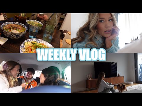 WEEKLY VLOG: Arbeit, Shopping Spree mit Laura & Tamino, days @ home 🧘🏼‍♀️