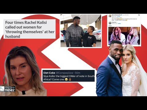 Old Scandals Resurface 'Siya Kolisi The Biggest DMer' Rachel Kolisi Calls Out Women After HerHusband