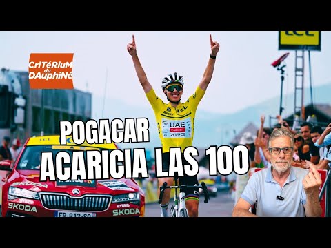 🔥 POGACAR, INSACIABLE, suma su TERCERA ETAPA en el DAUPHINÉ 🔥