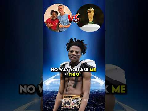 Ronaldo asks IShowSpeed - Ronaldo vs World Cup #shorts