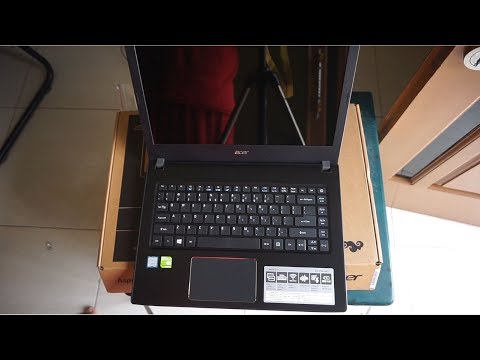 (ENGLISH) Unboxing Acer Aspire E5-475G (i5 7200, 4GB DDR4, 1TB, Nvidia GT 940MX 2GB) - Cheapest gaming Laptop