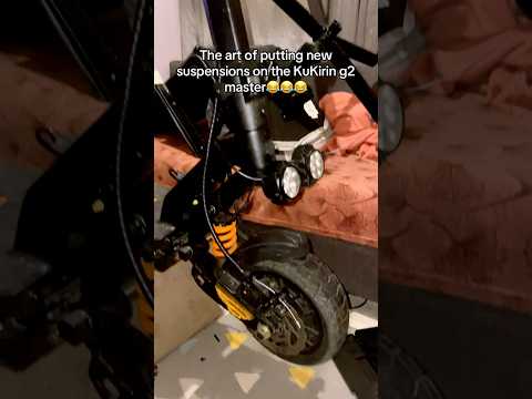 New Suspension On The KuKirin G2 Master🛴😱.