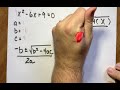 Exploring the Quadratic Formula and Discriminant