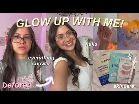 GLOW UP WITH ME 🛀 self care transformation routine, skincare, everything shower, etc