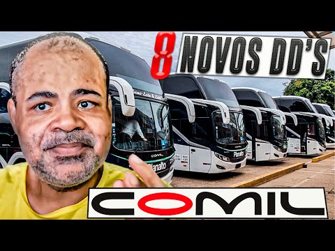 8 NOVOS DD'S da COMIL - Renovação de frota a todo vapor,