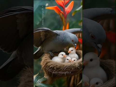 Pigeon Or Hunter !! कबूतर और शिकारी 😭🥷 #short #shorts #facts #viral #trend #trending #ai #cartoon