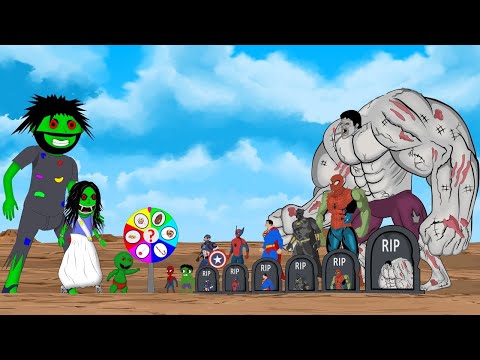 HULK & SPIDER MAN vs GIANT - AC WALA: Returning from the Dead SECRET - FUNNY | SUPER HEROES MOVIES