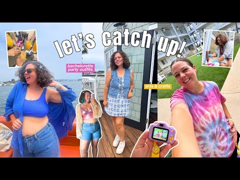crafts, bachelorette party outfits, + let’s catch up!