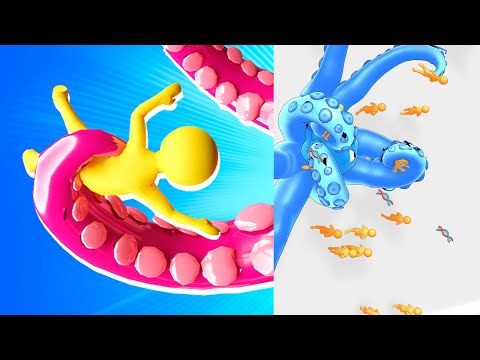 Tentacles Attack - iOS Android Gameplay