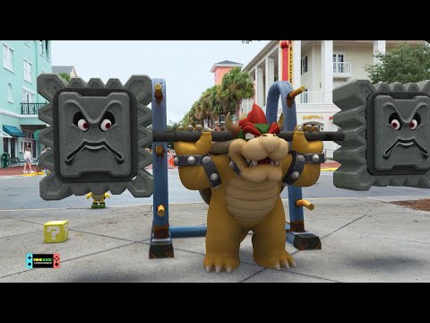 Mario Bros pranks Bowser