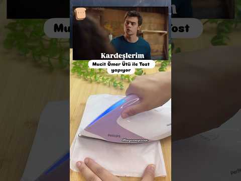 Kardeşlerim 🎥 / Ütü ile tost yapılır mı ? #keşfet  #kardeşlerim #pratiktarifler