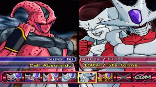 FREEZA vs CELL (5x5) TODAS as FORMAS, FUSÕES e TRANSFORMAÇÕES!! Tenkaichi 3 MOD