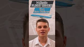 1-Minute Flight Review (KLM): Euro-Business from Berlin to Amsterdam