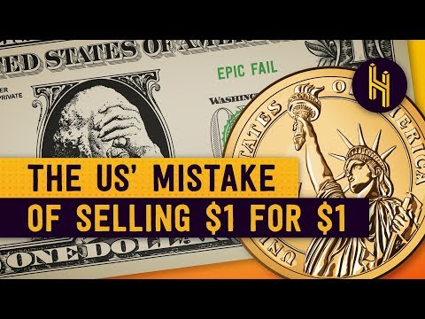 The US' Terrible Mistake of Selling $1 Coins for $1