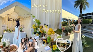 槟城市集vlog | 自创品牌第一次在槟城市集摆摊 宝藏榴莲档 老虎炒粿条很绝！😋 | StephyYiwen