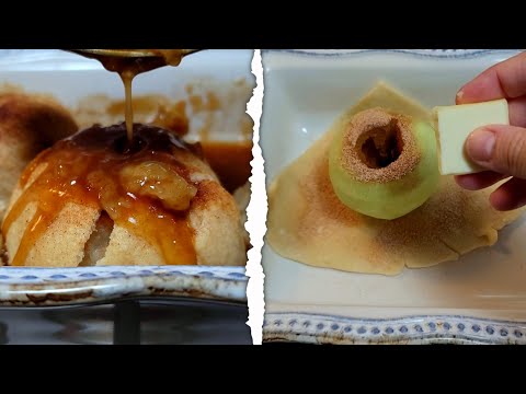 Apple Dumplings EASY Better than apple pie #cooking