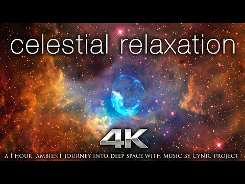 &quot;Celestial Relaxation&quot; 1 HR of 4K NASA Space/Galaxy Footage + 432HZ Ambient Music