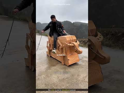 He Got Rejected Then Built Bikes & Cars from Wood #shorts #youtubeshorts