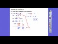 Solving Systems of Linear Equations